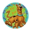 7" Scooby-Doo Round Plates 8/pk,Pack of 12