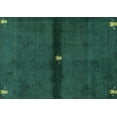 thumbnail image 1 of Ahgly Company Indoor Rectangle Abstract Light Blue Modern Area Rugs, 2' x 5', 1 of 4