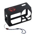 thumbnail image 1 of Manga de caja de silicona, caja de cámara, accesorios deportivos con cámaras con cordón, protector a prueba de choques, cubierta de silicona para negro, 1 of 8