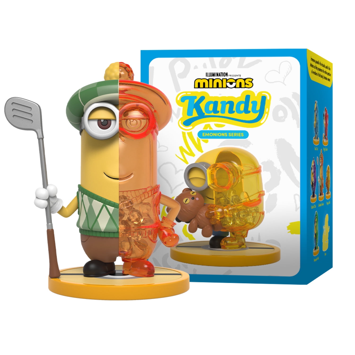 Mighty Jaxx Kandy Minions: Emonions | Blind Box Toy Collectible Figurines | One Pack - Contains One Random Figure