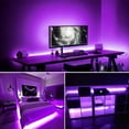 thumbnail image 5 of Tira de LED UV de 6 m, tira de LED BRTLX con luz negra ultravioleta, tira de LED con puerto USB de 5 V CC, luz LED púrpura SMD 2835 para iluminación del hogar, fiesta, bar, Halloween, Navidad, noche,, 5 of 5