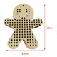 thumbnail image 3 of Colgantes de madera perfecl Decorativos para Bricolaje 12 Uds. Estilo 2, 3 of 3