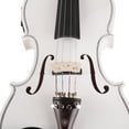 thumbnail image 6 of GV102 4/4 Solid Wood EQ Violin Case Bow Violin Strings Shoulder Rest Electronic Tuner Connecting Wire Cloth White, 6 of 12