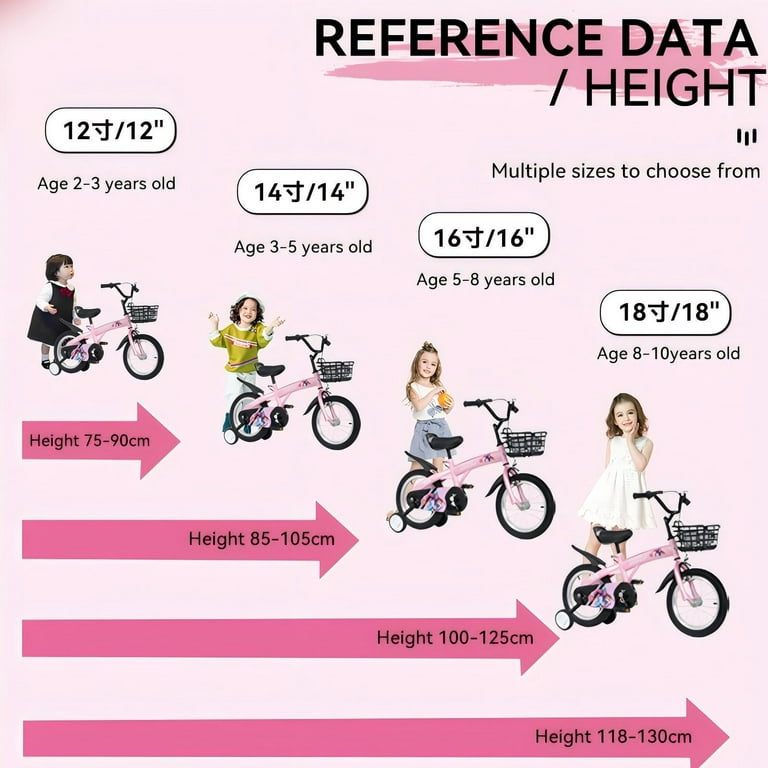 Euroco 16 Inch Kids Bike for Age 4-8 Years, Easy Learning Children