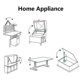 thumbnail image 4 of Electric Recliner Controller for Electric Recliners and Lift Chairs, 4 of 5