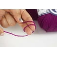 thumbnail image 5 of IBA Indianbeautifulart 2-ply Knitting Woolen Yarn Warm Soft & Lightweight Weaving Crochet Thread Hand Spinning Fiber Wool Yarn Pack of 4 (50g each) Purple, 5 of 5