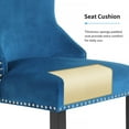 thumbnail image 4 of FDW Chaises de Salle à Manger Modernes Capitonnées, Bleu (Ensemble de 2), 4 of 7
