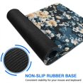 thumbnail image 6 of Long Mouse Pads for Desk,Pioneer Flower Floral Print Pattern Desk Mats on Top Of Desks, Desk Mouse Pad Extra Large with 3mm Non-Slip Base and Stitched Edge for Gaming,Office,Work,Home 31.5"x15.7", 6 of 6