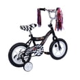 thumbnail image 3 of Micargi MBR12 12" inch Kids Bicycle with Removeable Training Wheels Black Bike, 3 of 4