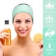 thumbnail image 5 of Diadema facial para spa, 4 paquetes de diadema de tela de rizo, toalla elástica ajustable para baño, maquillaje y deporte, 5 of 6