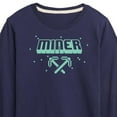 thumbnail image 3 of Instant Message - Gamer - Miner - Toddler & Youth Long Sleeve Graphic T-Shirt, 3 of 6