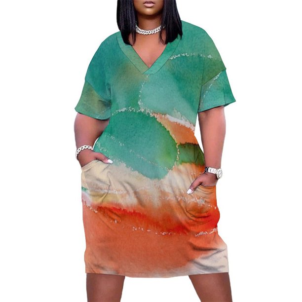 Arrival of the s - Arrival of the s Loose Pocket Dress womens clothing dresses korean style