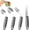 Right-handed, variant on ABCISI 4-Piece Adaptive Utensils Set - 42° Angled Parkinsons Utensils, 2.5 oz Weighted Utensils for Tremors and Parkinsons Patients, Easy Grip Weighted Silverware for Hand Tremors (Left-Handed)