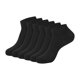 thumbnail image 1 of Calcetines Hanes Mujer 6 pares Comfort Fit tobillo negro, 1 of 4