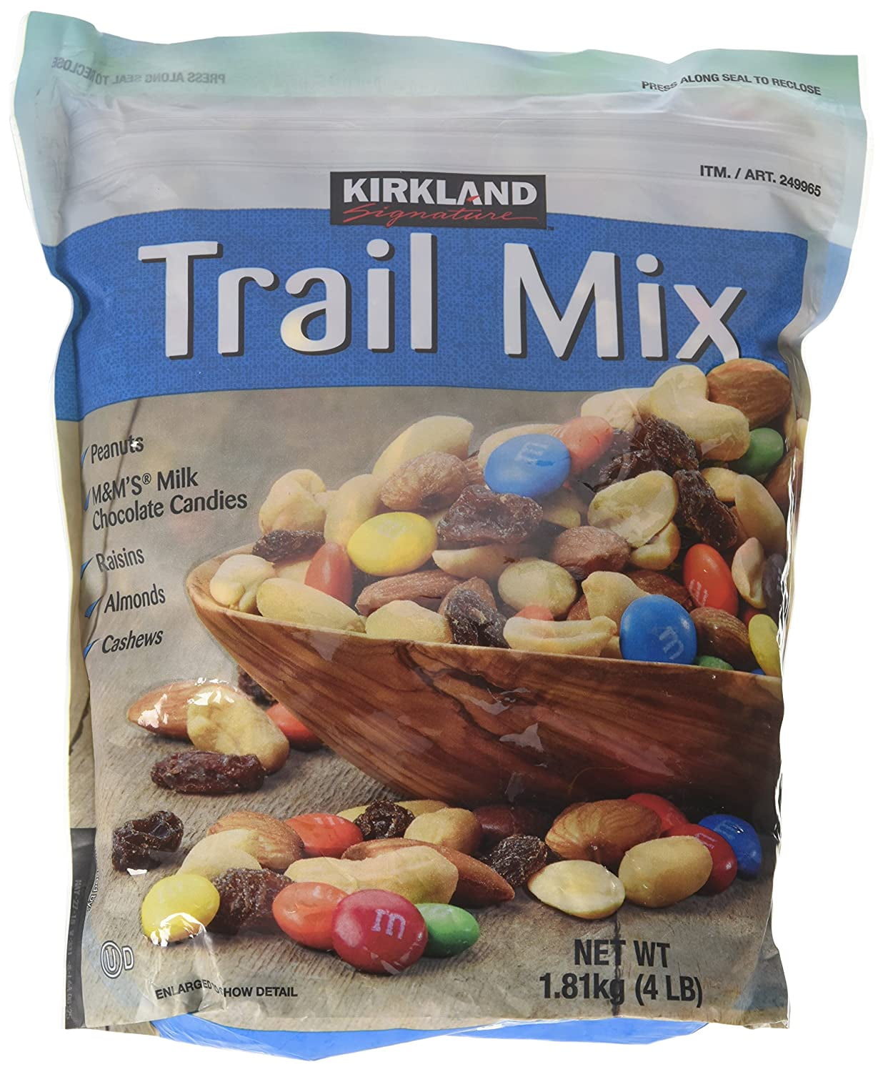 1 4 cup of trail mix