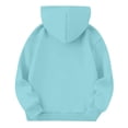 thumbnail image 3 of Grblisyd Girls Halloween Long Sleeve Hoodies Cute Graphic Long Sleeve Pullover Sweatshirts Casual Loose Fall Winte Top with Kangaroo Pocket, 3 of 4