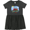 thumbnail image 3 of Inktastic I Love Trains Girls Toddler Dress, 3 of 5
