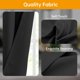 thumbnail image 3 of Cortinas divisorias de ambientes Hoeflife con riel flexible negro, 3 of 7