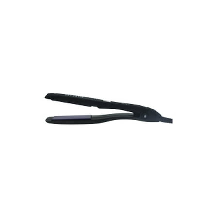 Ceramic Tourmaline Digital Salon Flat Iron - Model # HT7106F - Black by Hot Tools for Unisex - 1 Inch Flat (Best Salon For Digital Perm)