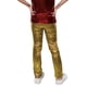 thumbnail image 4 of Odeerbi 3-16 Años Niños Niñas Pantalones de Cuero Metálico Brillante Sparkly Pantalones de Danza Workout Athletic Deportes Pantalones Largos, 4 of 5