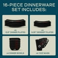 thumbnail image 7 of Gibson 16-Piece Evening Blossom Dinnerware Set, 7 of 7