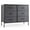 Gray, variant on 6 Drawer Fabric Dresser, Multi-Layer Closet Organizer Storage Cabinet for bedroom/Entryway/Living Room,Gray