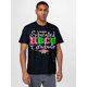 thumbnail image 1 of Educated Pink & Green Graduate T-Shirt Selected pure cotton interesting design short sleeve t-shirt for men, soft and breathable, suitable for all seasons, comfortable, 1 of 7