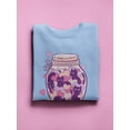 thumbnail image 3 of A Jar Of Kittens Sweatshirt Women -Smartprints Designs, Female Small, 3 of 4