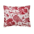 thumbnail image 4 of Hallmark Toile 3 Pc. Comforter Set, 4 of 6