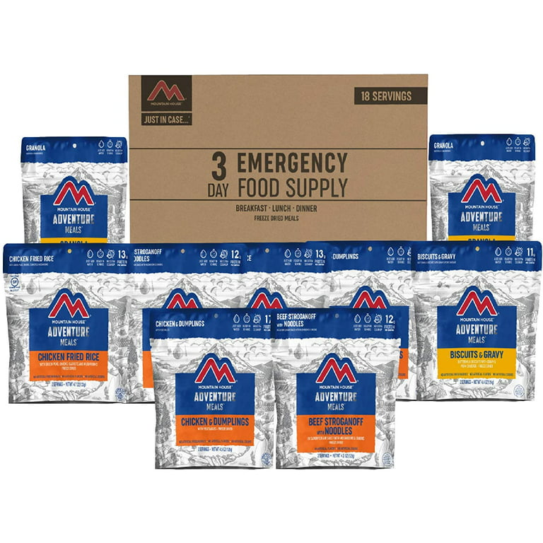 3-Month Emergency Food Kit  Emergency Essentials – Be Prepared - Emergency  Essentials