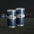 thumbnail image 6 of Dallas Tumbler Cup - Dallas Gifts for Men - 20 OZ Insulated Stainless Steel Coffee Travel Mug with Lid and Straw, 6 of 7