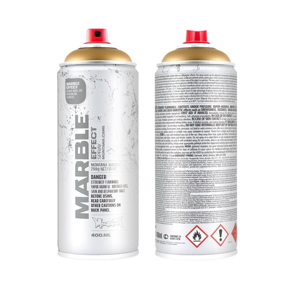 Montana Cans MARBLE EFFECT Spray Paint, 400ml, Gold
