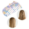 thumbnail image 6 of Unique Bargains 1 Pc Women Durable Cute Cat Comb Blue Cloud Acetate Sheet, 6 of 6