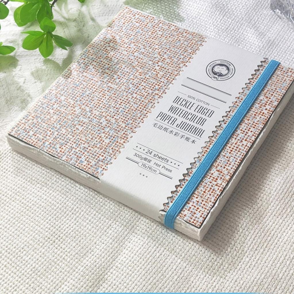 Giaone Professional Watercolor Sketchbook 24 Sheets Artists Watercolor Paper Pad