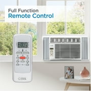 Commercial Cool 10,000 BTU Window Air Conditioner, White, with Remote Control