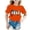 Orange, variant on Girls Tops Size 12 Girls Summer Tops Short Sleeve Casual Loose Fit Round Neck Cute Cartoon Print Tee Shirt for Toddler Kids Comfortable Breathable Daily Wear, Size 10-12 Years