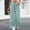 Green, variant on Womens Retro Casual Plaid Lounge Pants High Waist Wide Leg Drawstring Checkered Trousers