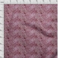 thumbnail image 4 of oneOone Cotton Cambric Pink Fabric Asian Mosaic Floral Fabric For Sewing Printed Craft Fabric By The Yard 42 Inch Wide, 4 of 4