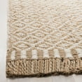 thumbnail image 2 of SAFAVIEH Natural Fiber Johanna Geometric Jute Area Rug, Natural/Ivory, 2'3" x 4', 2 of 6