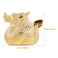 thumbnail image 2 of FRCOLOR  Dragon Figurine Ceramic Piggy Bank Statue for Living Room Decor Home, 2 of 8