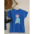 thumbnail image 3 of Manga Girl W Cute Kimono T-Shirt Women -Image by Shutterstock, Female Small, 3 of 4