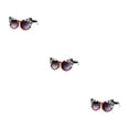thumbnail image 3 of Qarigey RetroGafas de sol ligeras y portátiles para personas a la moda Estilo vintage rojo Type1 NO1, 3 of 6