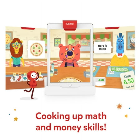 Osmo - Pizza Co. Game - Ages 5-12 - Communication Skills & Math - For iPad or Fire Tablet (Osmo Base Required)