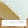 thumbnail image 4 of Miangastore 7Pcs Book Binding Rings Loose Leaf Binder Circle Single Binder Ring Metal Binder Rings, 4 of 8