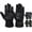 3824 Black, variant on Mens Warm Winter Dress Gloves Thermal Lining Genuine Leather Driving Cold Weather Glove - MRX (Black, X-Large)