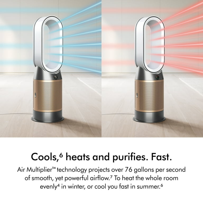 Dyson purifier hot＆cool HP2 Dyson Purifier Hot+Cool HP2 De-NOx​ | Nickel/Gold | New