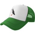 thumbnail image 1 of Puffin Bird Mesh Back Trucker Cap Baseball Cap, 1 of 8