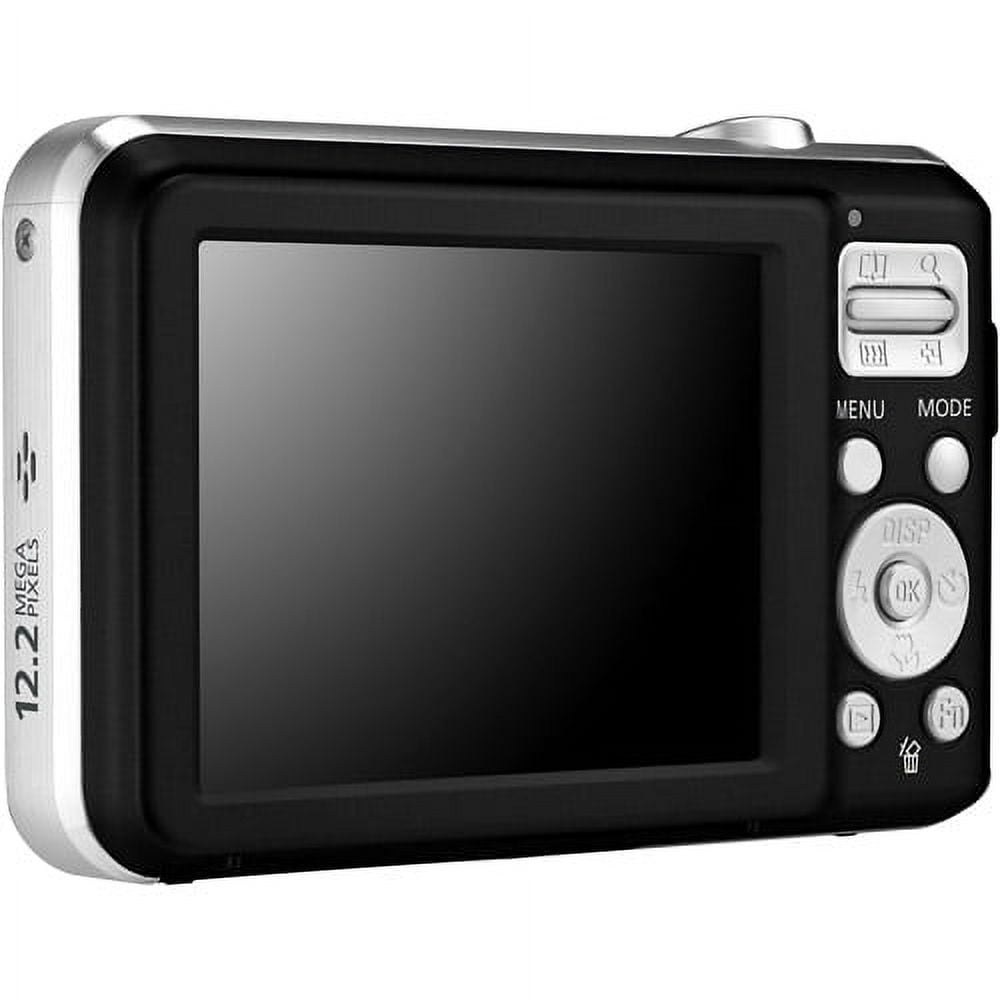 Samsung SL600 - Digital camera - compact - 12.2 MP - 5x optical zoom - flash 9.9 MB - black
