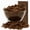 Brown, variant on Ultimate Confetti, Multicolor Biodegradable Confetti - Rectangular Fluttering Tissue Paper Confetti for Cannon and Launcher use - Best for Gender Reveal, Birthday, Wedding, and Parties - 1 lb, 16 oz