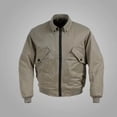 thumbnail image 3 of Chaqueta Bomber para hombre, chaqueta de piloto informal de otoño, moda coreana, ropa de calle, estilo militar, abrigos ligeros con bolsillos, 3 of 4